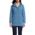 Women's Petite Quilted Stretch Down Coat, Front