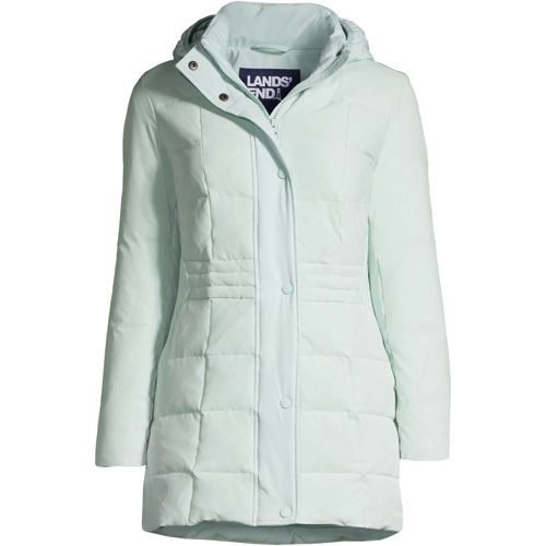 Womens calf shop length down coat