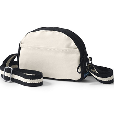 Kleine Canvas-Zippertasche mit Schulterriemen für Damen image number 0