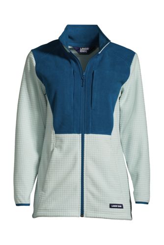 Lands end women's fleece on sale jacket