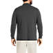Men's Big and Tall Long Sleeve Super Soft Supima Polo Shirt with Pocket, Back