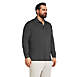 Men's Big and Tall Long Sleeve Super Soft Supima Polo Shirt with Pocket, alternative image