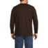 Men's Big and Tall Super-T Long Sleeve Henley Shirt, Back