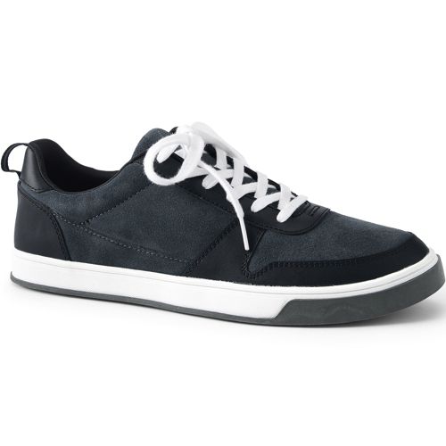 Men's Leather Comfort Trainers | Lands' End