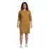 Women's Plus Size Lounge Crew Neck Dress Slounge, alternative image