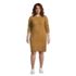 Women's Plus Size Lounge Crew Neck Dress Slounge, alternative image