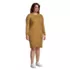 Women's Plus Size Lounge Crew Neck Dress Slounge, alternative image