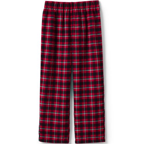 Men's Sherpa Fleece Lined Flannel Pajama Pants