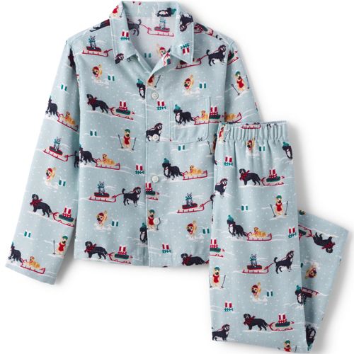 Schlafanzug-Set aus Flanell für Kinder