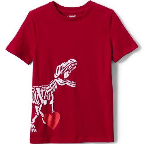 Lost Pet Shark Youth Boys Red Graphic Tee-xl : Target