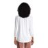 Women's Petite 3/4 Sleeve Peasant Tunic, Back