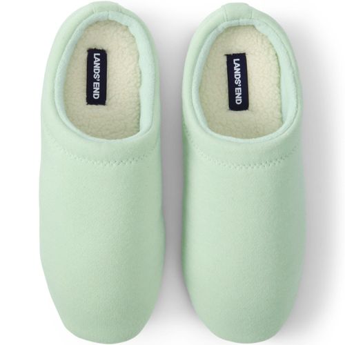 Women's Slippers in Felt in Mint