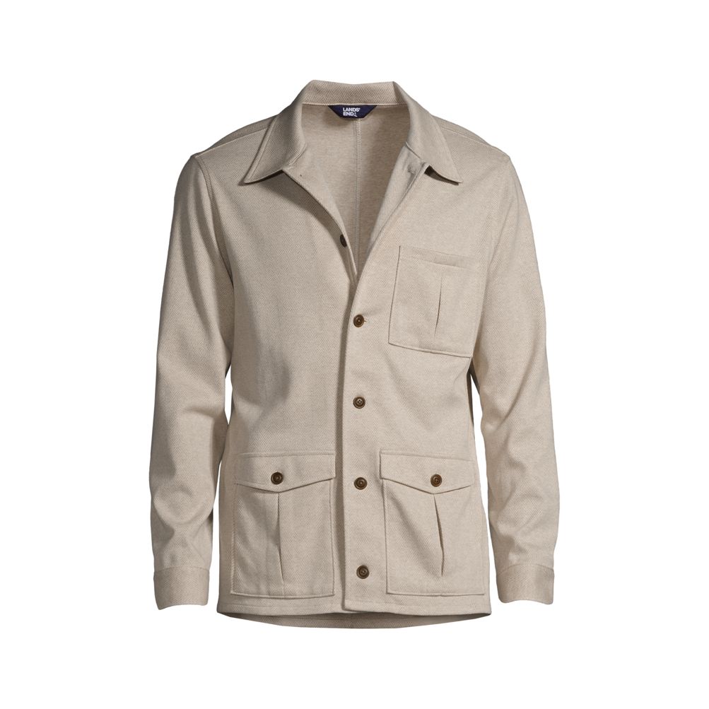 Blake Shelton x Lands' End Men's Cotton Lined Chore Utility Jacket