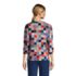 Women's 3/4 Sleeve Quilted Crew Neck Top, Back