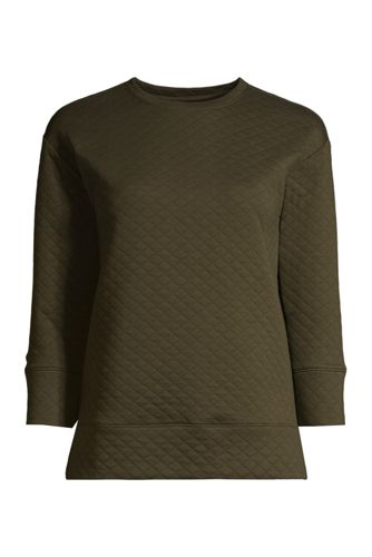 Women's 3/4 Sleeve Super T Collared Popover Tunic