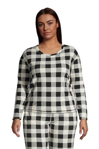 Women's Brushed Jersey Loungewear Pyjama Top 