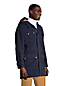 Manteau à Capuche en Coton Ciré, Homme Stature Standard