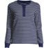 Women's Waffle Henley Sleep Shirt, Front
