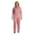 Women's Plus Size Long Sleeve Sport Knit Pullover, alternative image