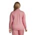 Women's Plus Size Long Sleeve Sport Knit Pullover, Back