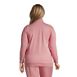 Women's Plus Size Long Sleeve Sport Knit Pullover, Back