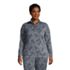 Women's Plus Size Long Sleeve Sport Knit Pullover, Front