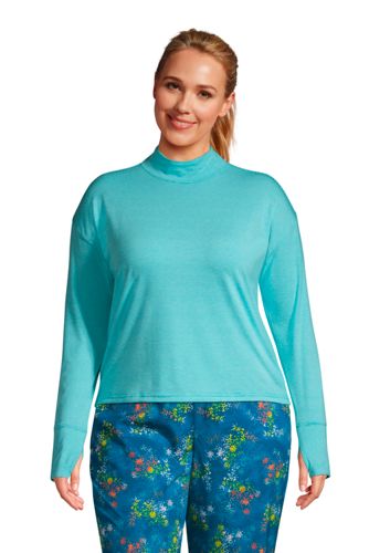 Women's Mock Neck Blouses