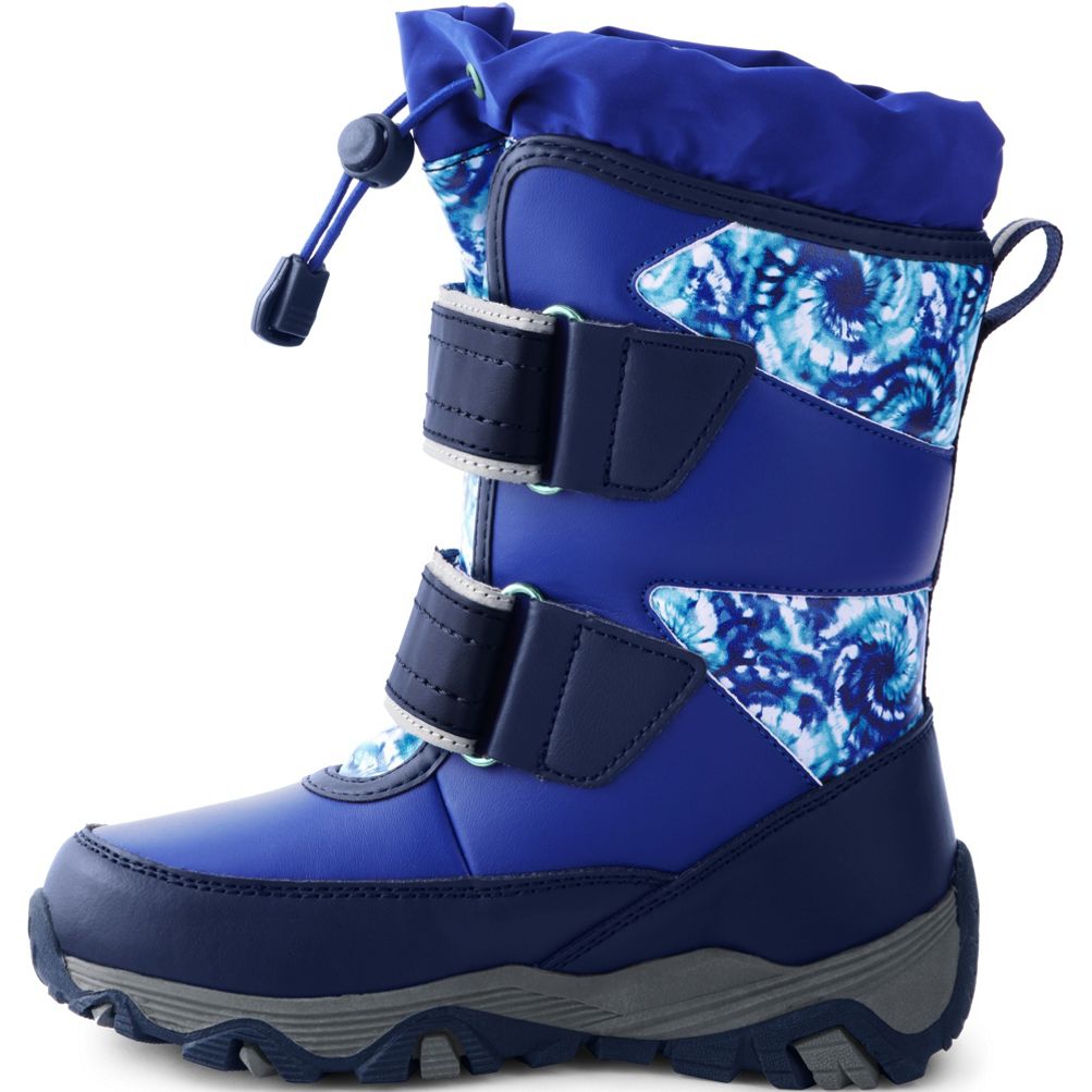 Girls blue hot sale snow boots