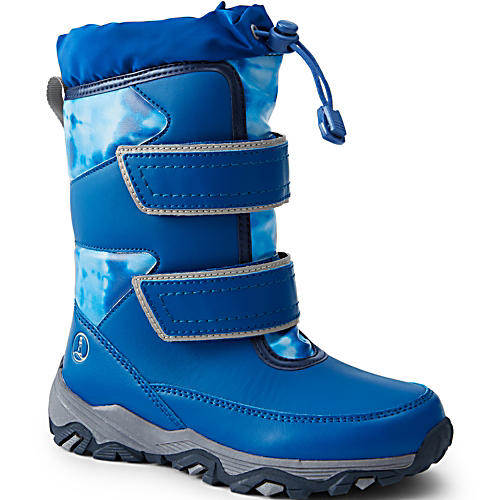 Kids Snow Flurry Insulated Winter Boots (Classic Cobalt)