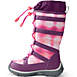 Kids Snowflake Insulated Winter Boots, alternative image
