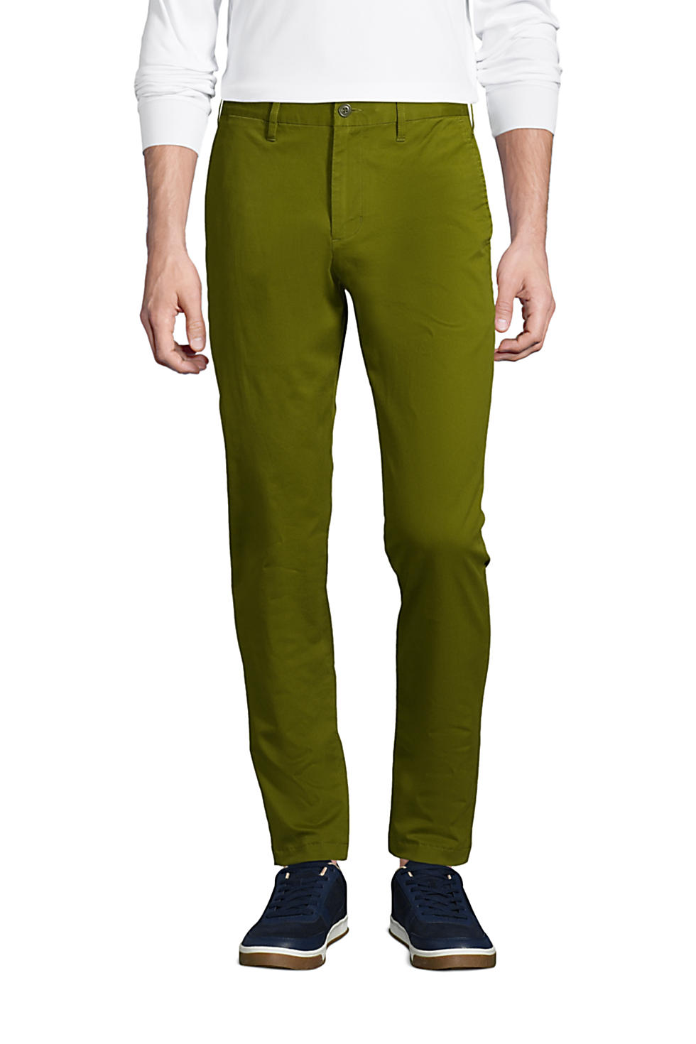 Lands' End Men's Athletic Fit Chino Pants (2 color options)