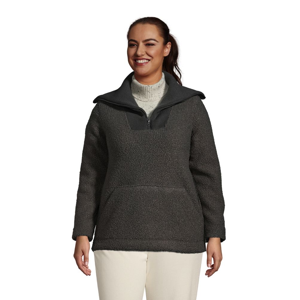 Textured Fleece Quarter-Zip