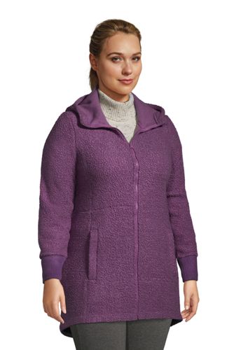 lands end plus size womens coats