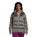 Women's Plus Size Wide Channel Down Pullover, Front