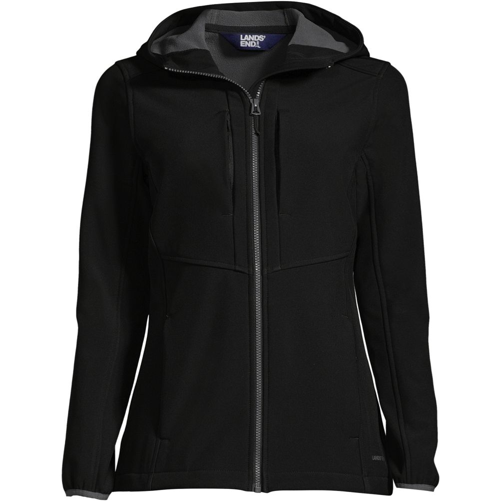 Women's Stretch Softshell Fleece Jacket | Lands' End