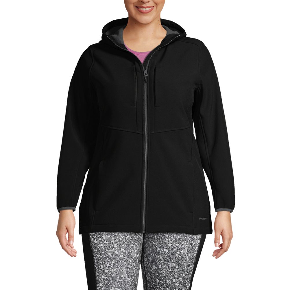 Lands end shop plus size fleece