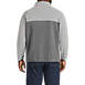 Men's Big and Tall Heritage Fleece Snap Neck Pullover, Back