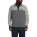 Men's Big and Tall Heritage Fleece Snap Neck Pullover, Front