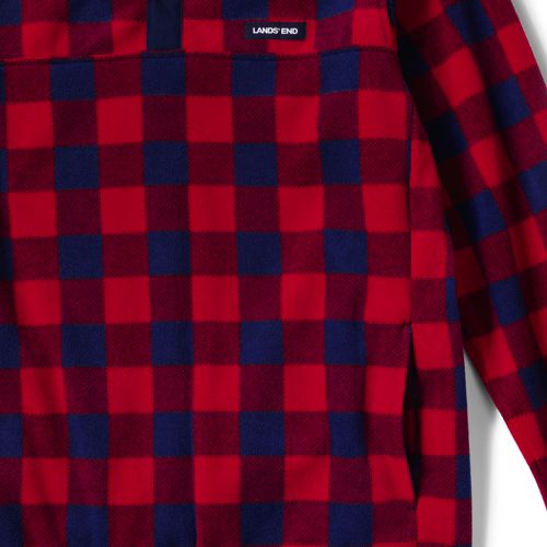 Men's Heritage Fleece Snap Neck Pullover, alternative image