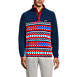 Men's Heritage Fleece Snap Neck Pullover, Front