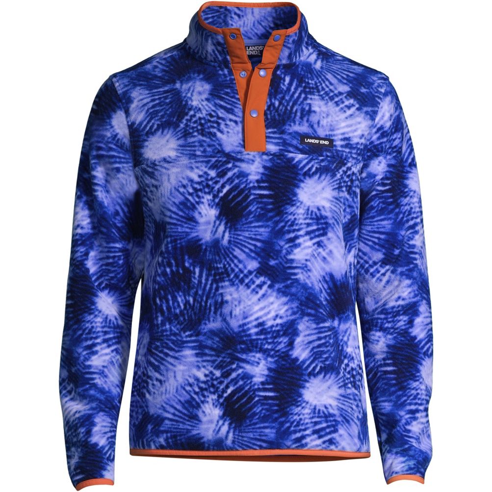 Men's Big Heritage Fleece Snap Neck Pullover