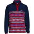 Men's Heritage Fleece Snap Neck Pullover, Front