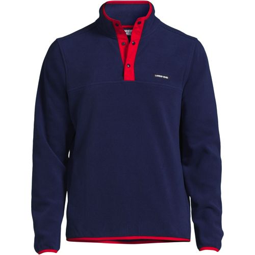 Men's Heritage Fleece Snap Neck Pullover