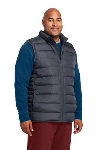 KDHJJOLY New Mens Casual Button Down Packable Warm Basic Down Vest 