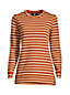 Sweatshirt Long Gaufré à Manches Longues, Femme Stature Standard