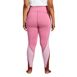 Women's Plus Size Active High Rise Seamless Arch Support Leggings, Back