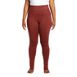 Women's Plus Size Active High Rise Seamless Arch Support Leggings, Front