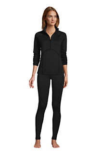 Women's Expedition Fleece Thermal Long Underwear Base Layer Quarter Zip Pullover Top, alternative image