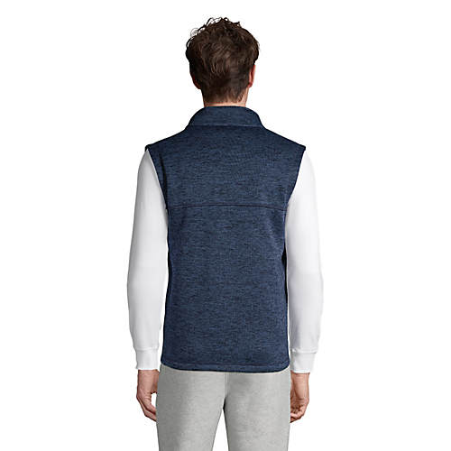 Men's Sweater Fleece Vest - Secondary