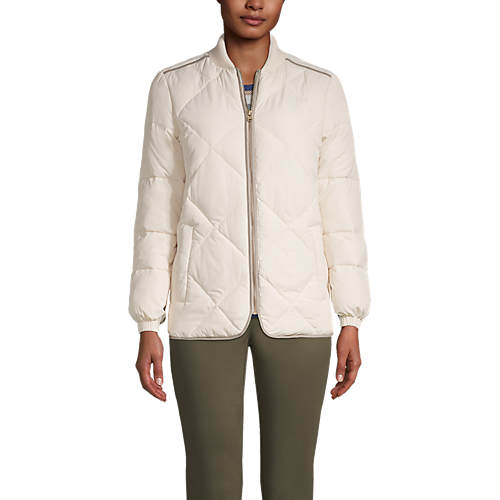 Women's Diamond Quilted Jacket | Lands' End
